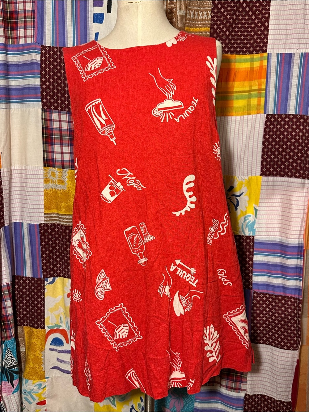 Paper heart dress